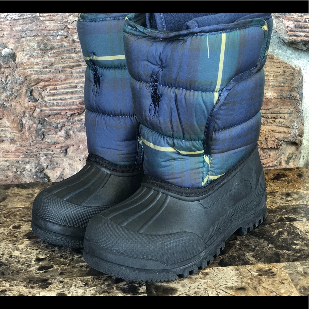 NEW Polo Ralph Lauren Hamilten II EZ Boots - Picture 2 of 14
